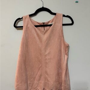 Women's Pink Sleeveless Top